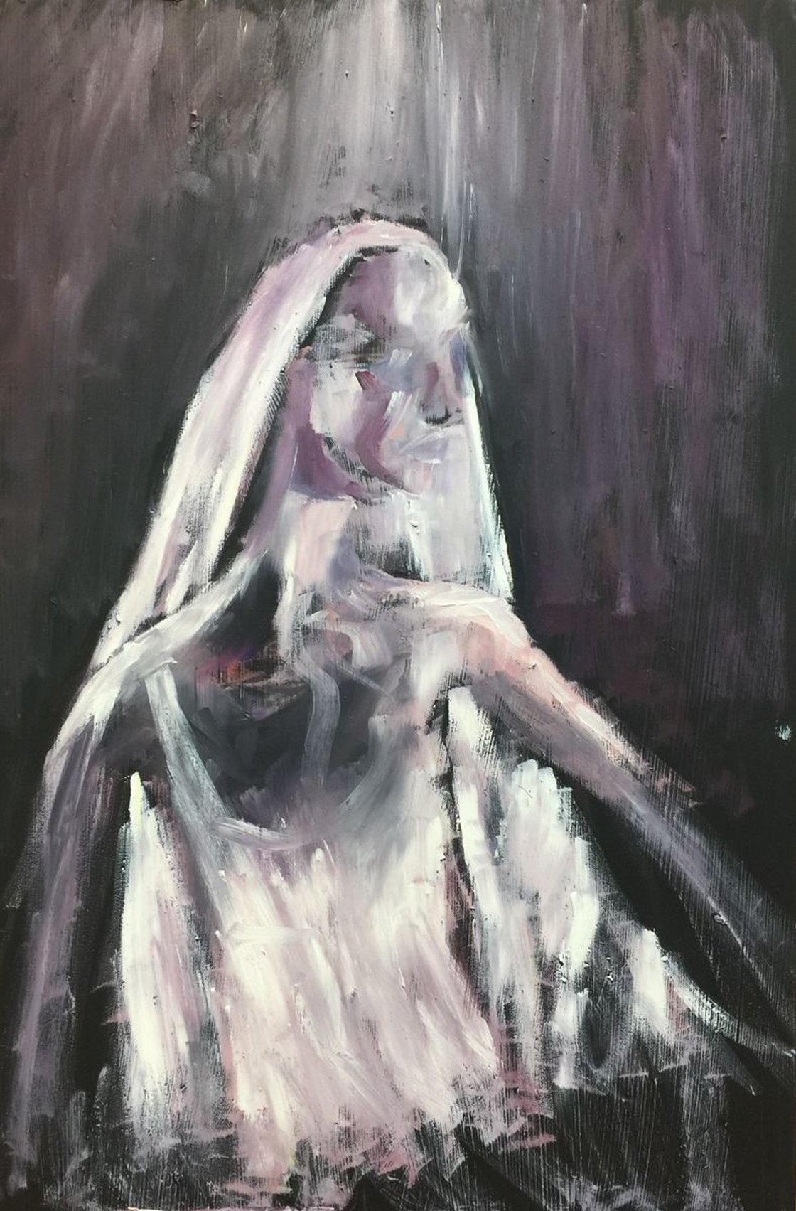 A painting titled 'Wedding Day by Ryan  Louder' by Ryan Louder