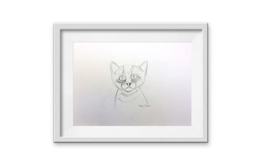 A painting titled 'Grumpy Cat by Ryan  Louder' by Ryan Louder