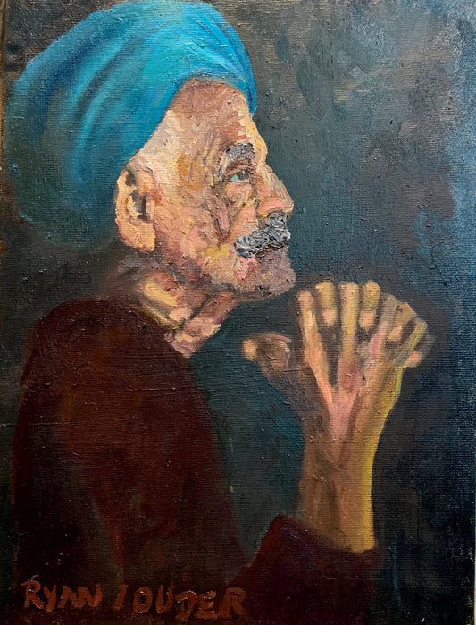 A painting titled 'A Prayer by Ryan  Louder' by Ryan Louder