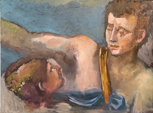 A painting titled 'Titian Study in oil by Ryan  Louder' by Ryan Louder