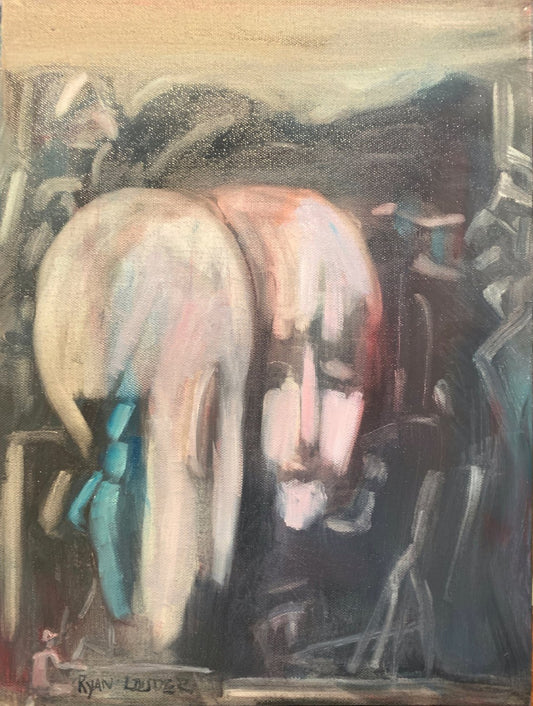 A painting titled 'In The Age Of Anxiety by Ryan  Louder' by Ryan Louder