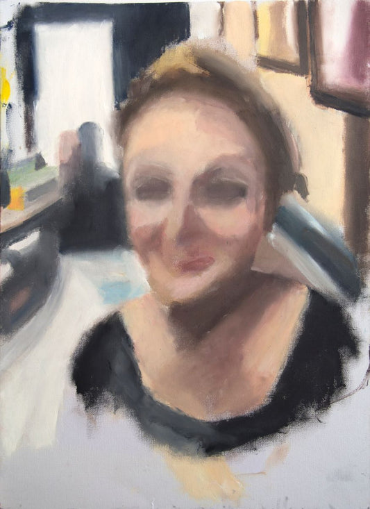 A painting titled 'Coffee Shop by Ryan  Louder' by Ryan Louder