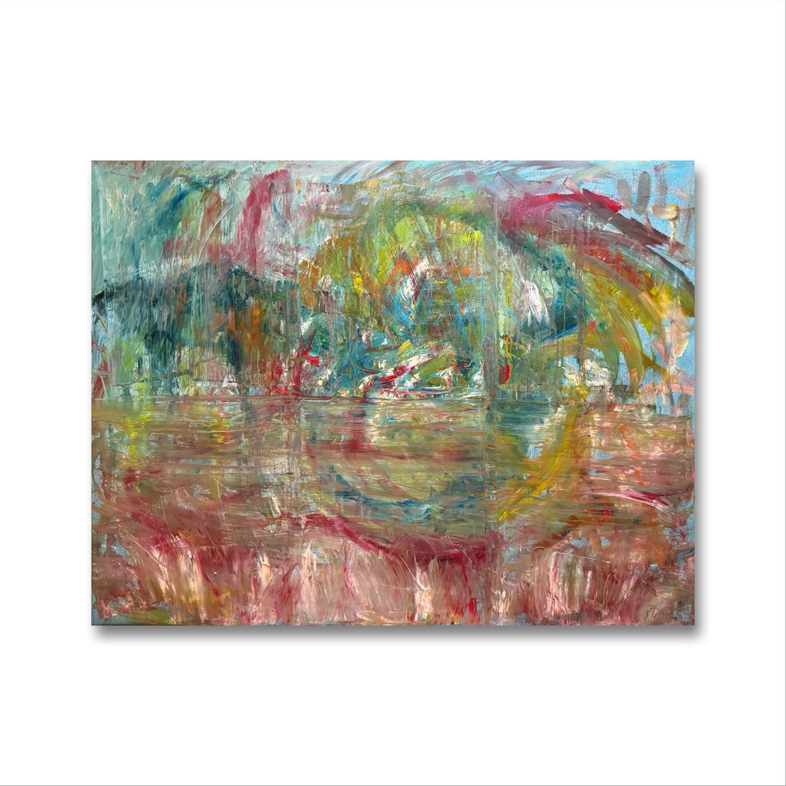 A painting titled 'Paradise by Ryan  Louder' by Ryan Louder
