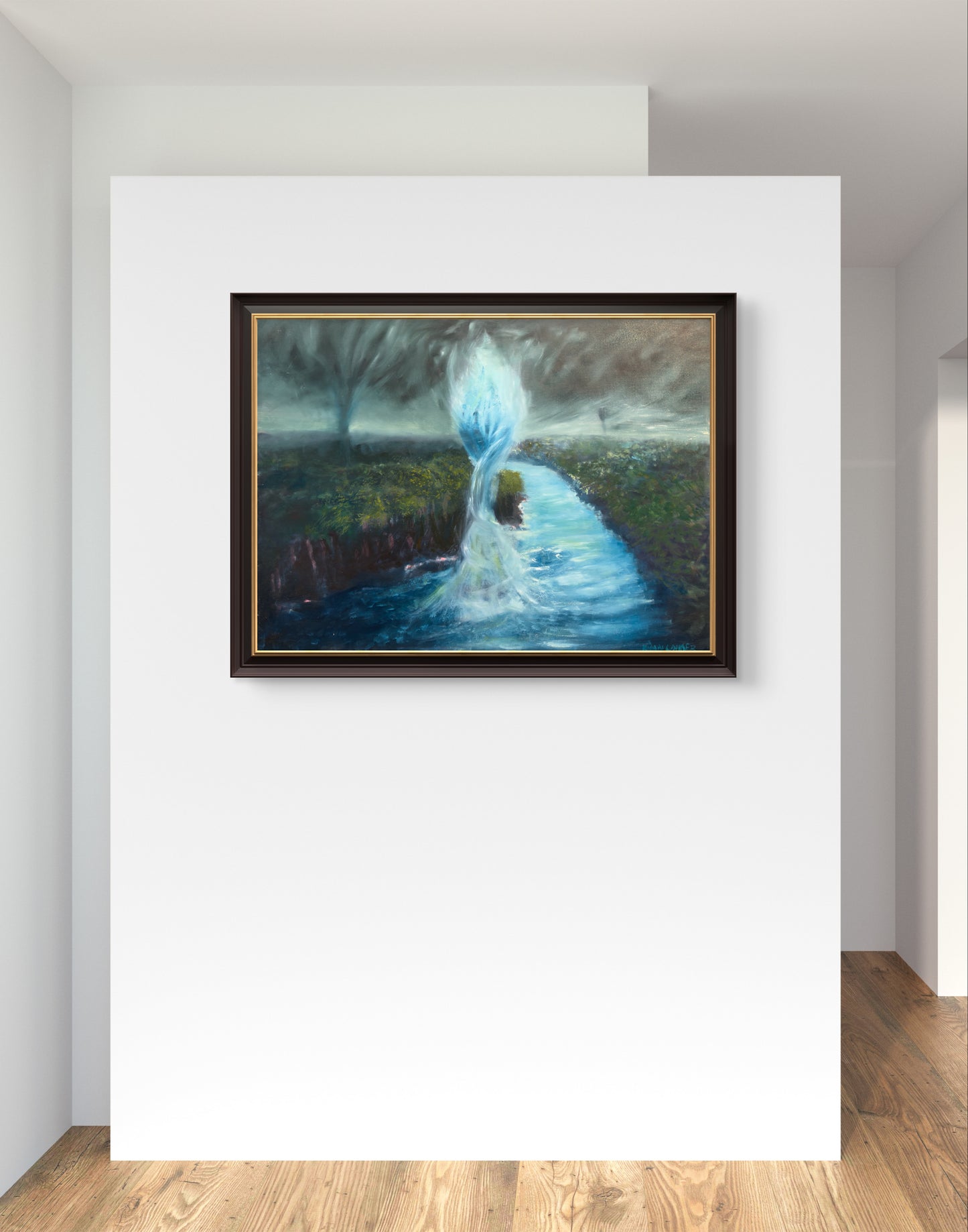 A painting titled 'Tornado by Ryan  Louder' by Artworks by Ryan Louder
