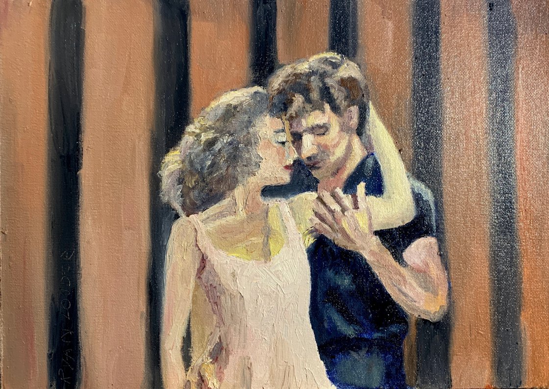 A painting titled 'Time Of My Life by Ryan  Louder' by Ryan Louder
