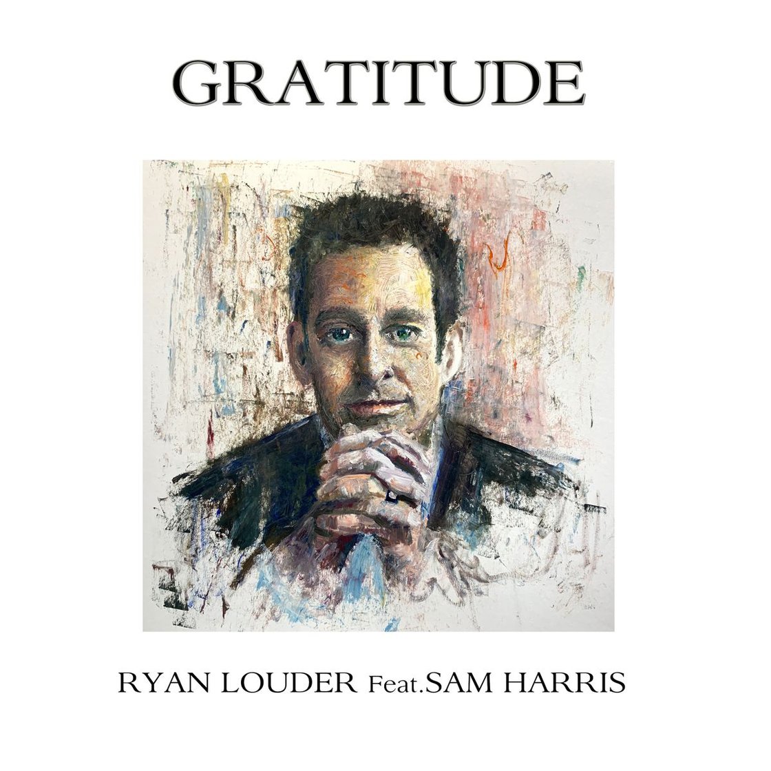 A painting titled 'Waking Up With Sam Harris by Ryan  Louder' by Ryan Louder