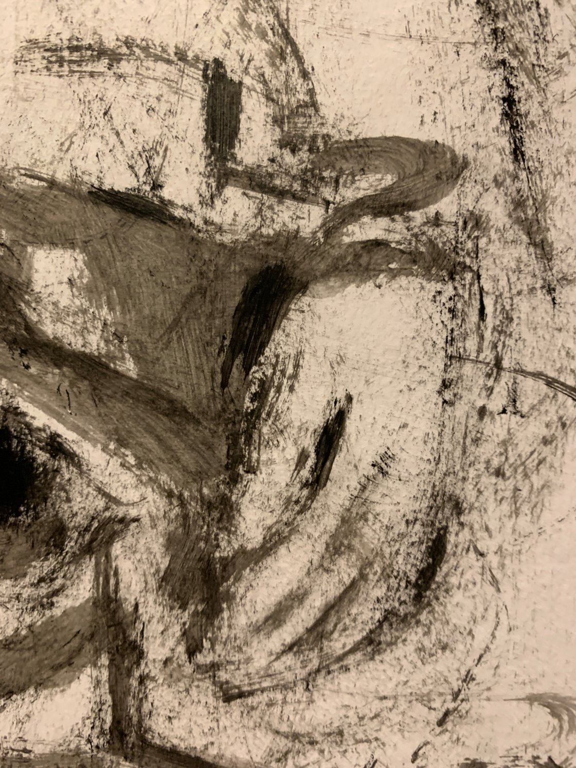 A painting titled 'Angry Man by Ryan  Louder' by Ryan Louder