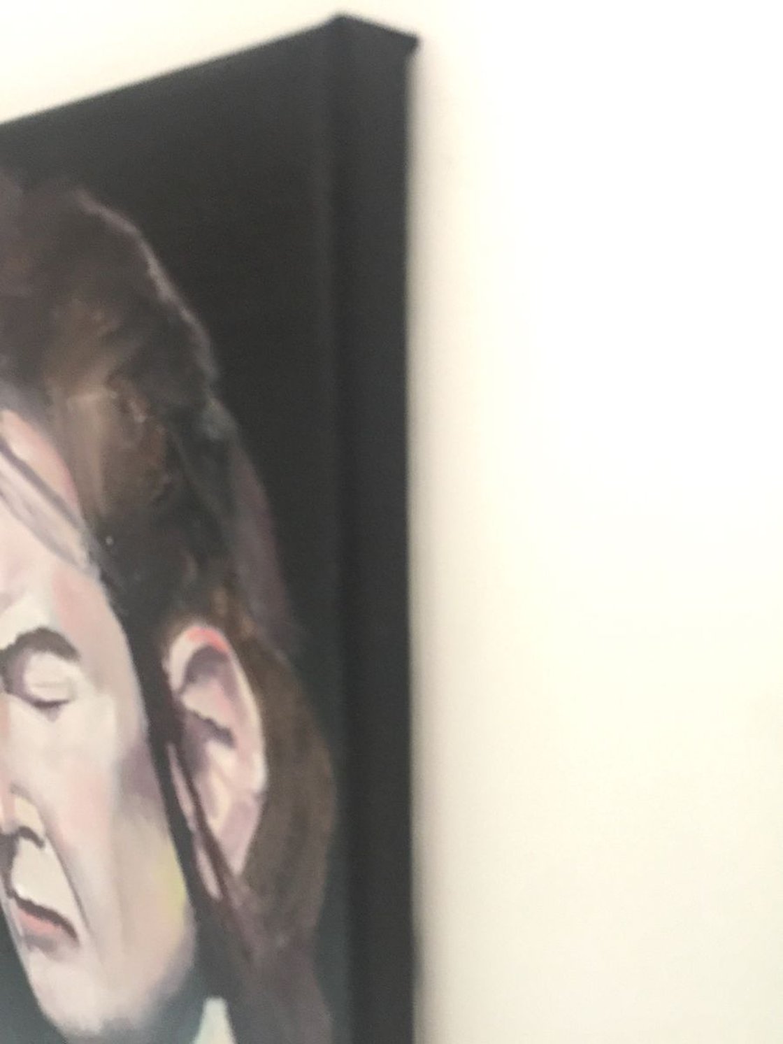 A painting titled 'The Sun On Her Face And In Her Eyes by Ryan  Louder' by Ryan Louder