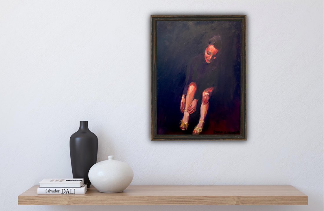Dressing In The Dark by Ryan  Louder - Sold