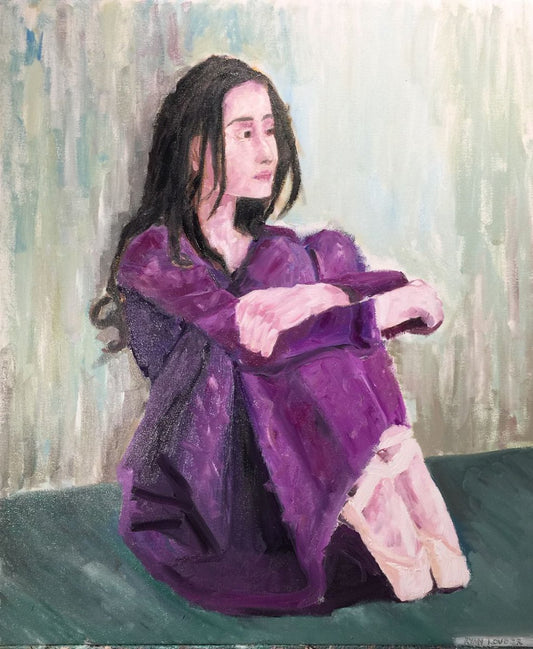 Ballet Audition - Ballet Dancer  24x20 by Ryan  Louder