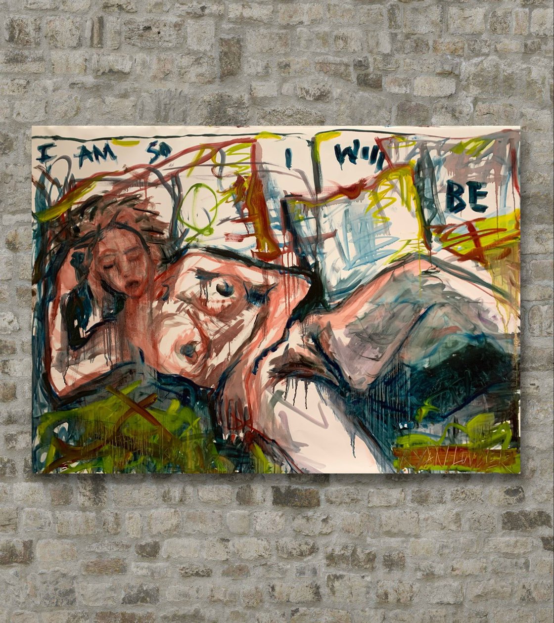 A painting titled 'I Am So I Will Be 3 by Ryan  Louder' by Ryan Louder