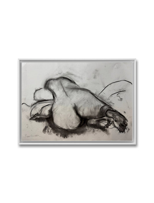 A painting titled 'figure Zoma 4 by Ryan  Louder' by Ryan Louder