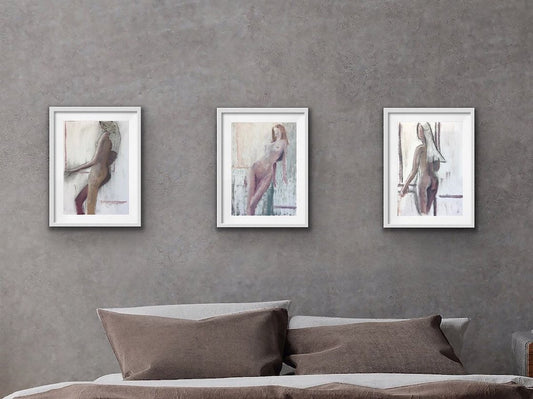 figure Three Study' by Ryan Louder - Hahnemühle German Etching Fine Art Print