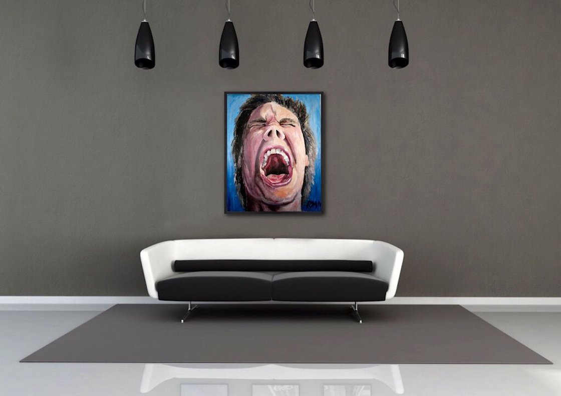 Scream by Ryan  Louder - Sold - Surreal Multi-Layered Vision - Surreal Artistic Vision