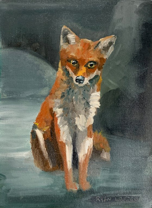 The Cunning Fox Painting by Ryan Louder