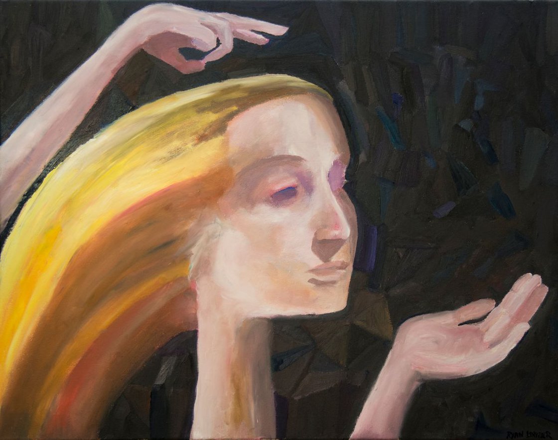 A painting titled 'Eternal by Ryan  Louder' by Ryan Louder