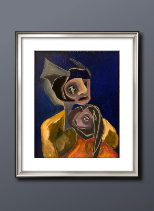 A painting titled 'Love of a Different Kind by Ryan  Louder' by Ryan Louder
