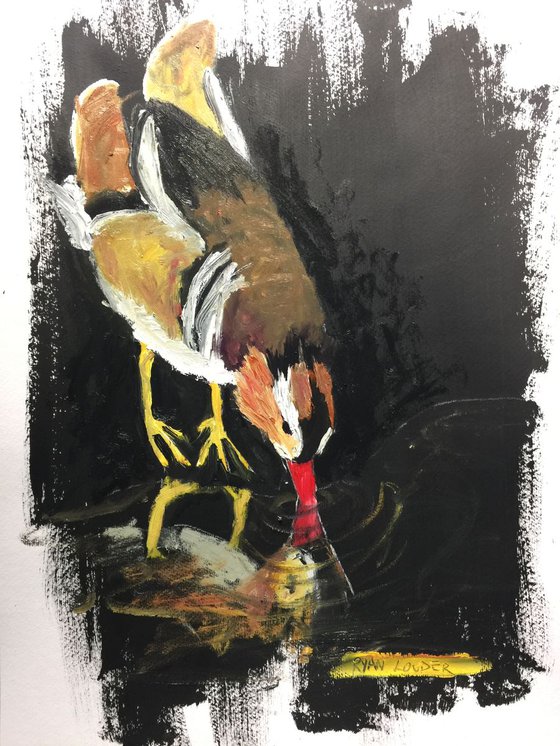 Duck Painting by Ryan Louder