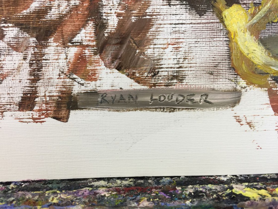 Eagle Study by Ryan  Louder - Sold