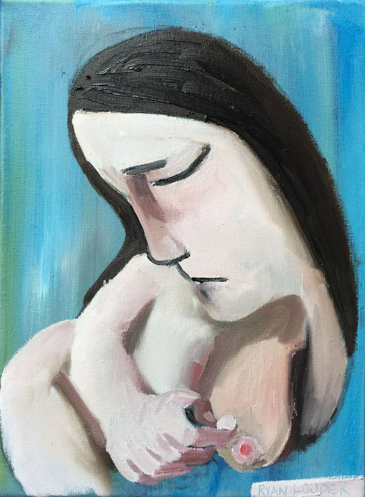 A painting titled 'A Sensual Moment by Ryan  Louder' by Ryan Louder