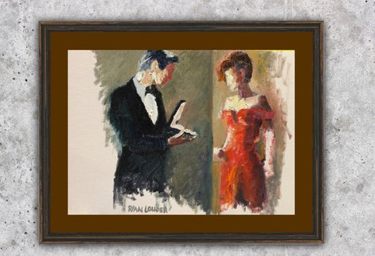 Pretty Woman Painting by Ryan Louder