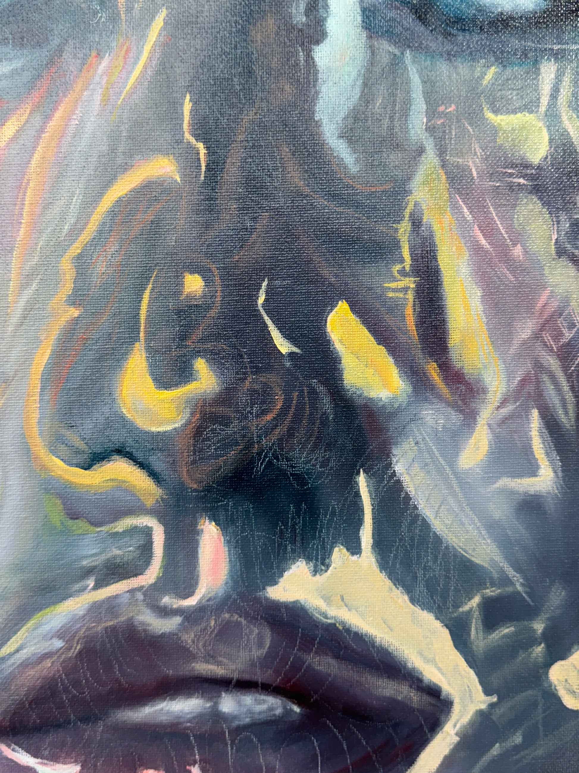 A painting titled 'This is a View of Heaven' by Artworks by Ryan Louder