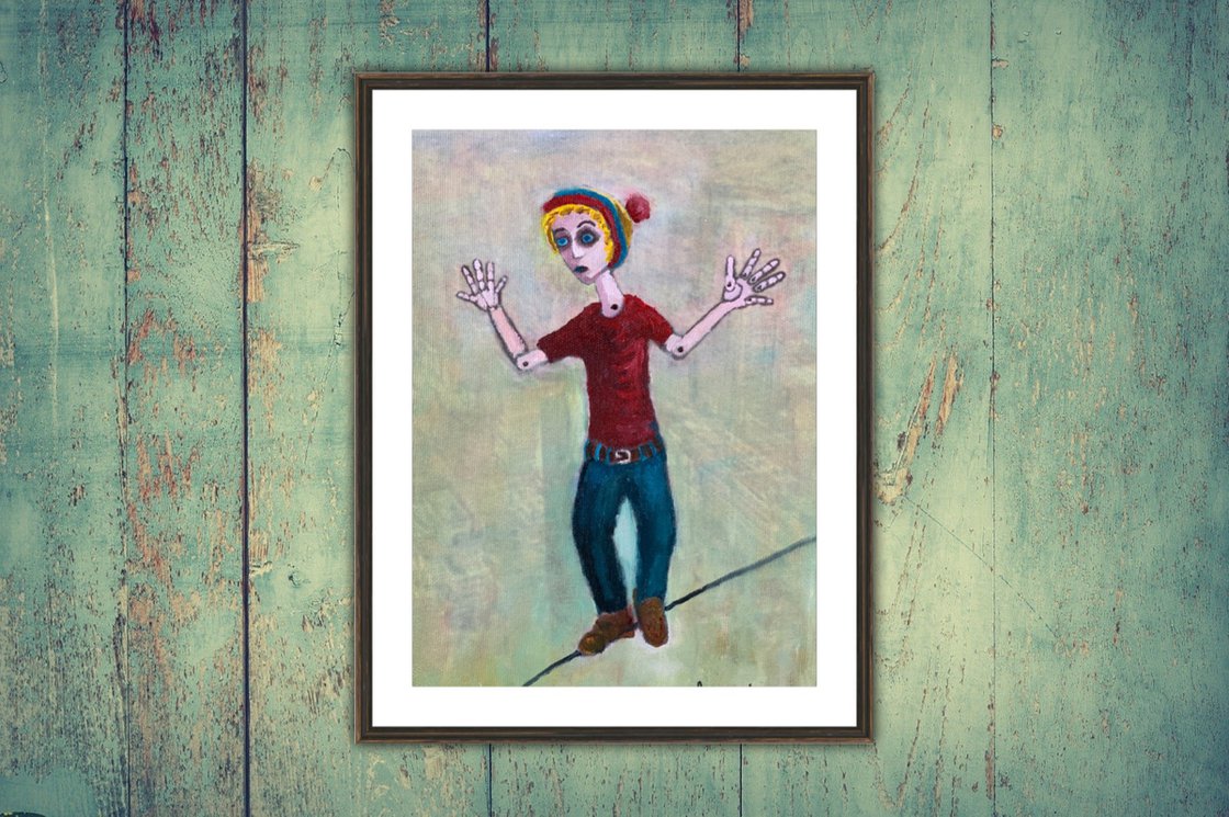 Puppet On A String by Ryan  Louder - Sold