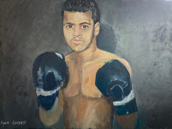 The Boxer Painting by Ryan Louder