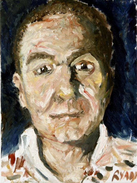 A painting titled 'Portrait by Ryan  Louder' by Ryan Louder