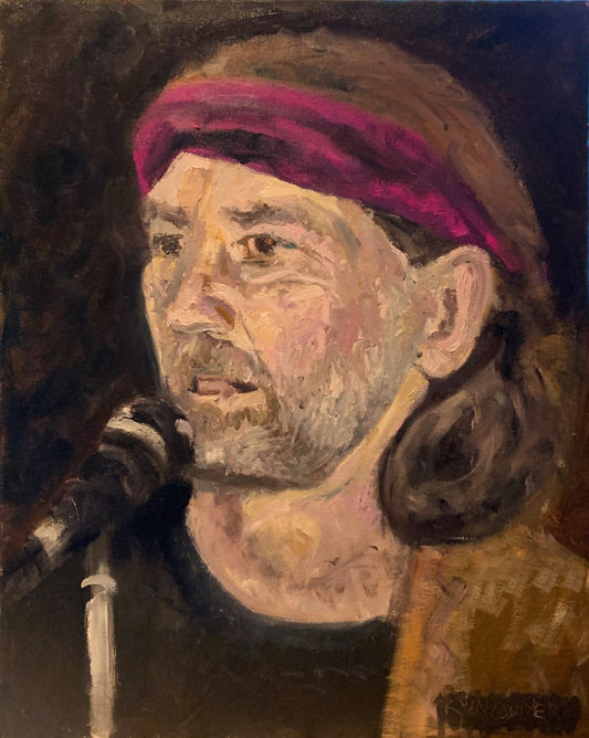 A painting titled 'Country Singer by Ryan  Louder' by Ryan Louder