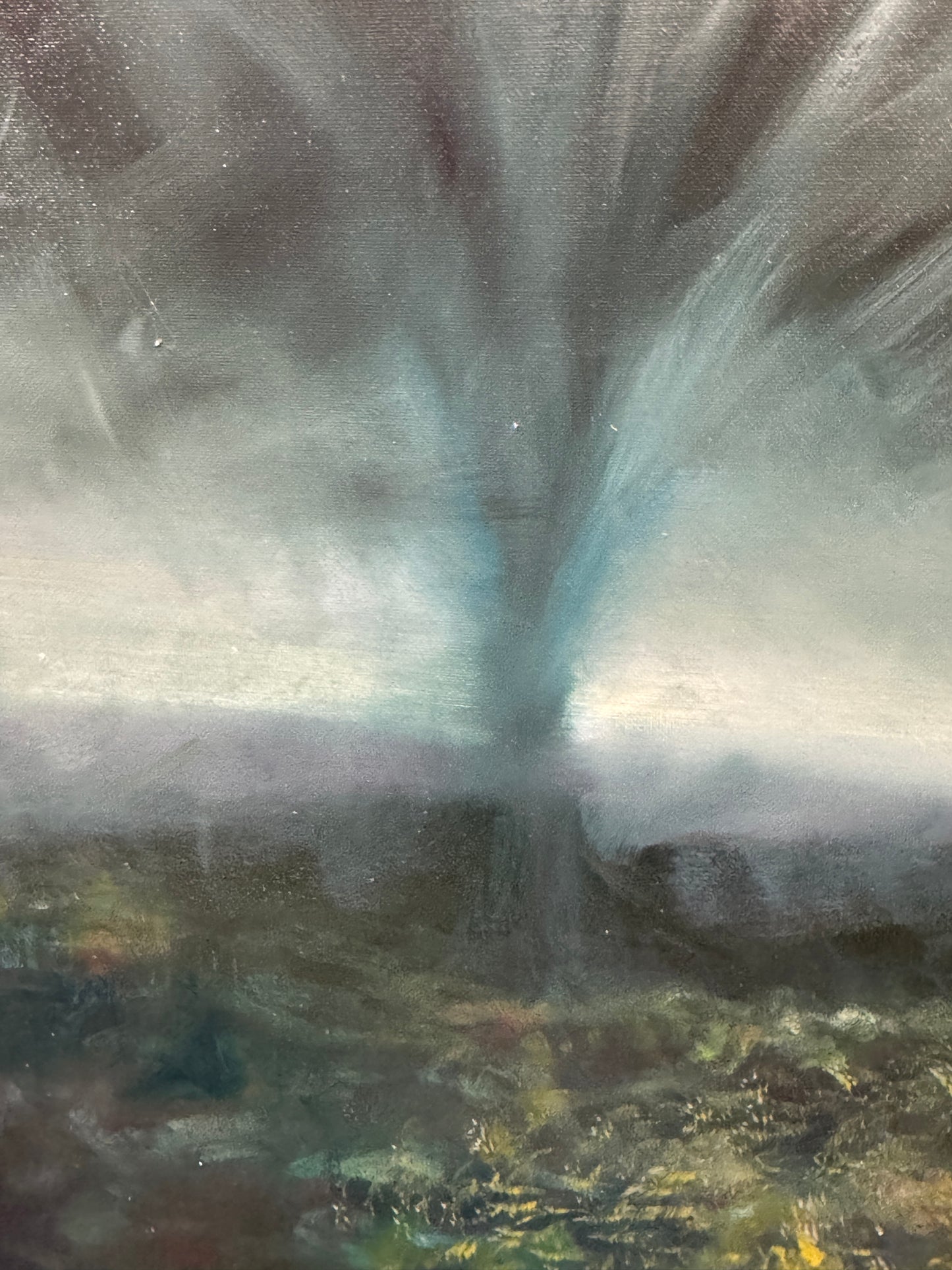 A painting titled 'Tornado by Ryan  Louder' by Artworks by Ryan Louder