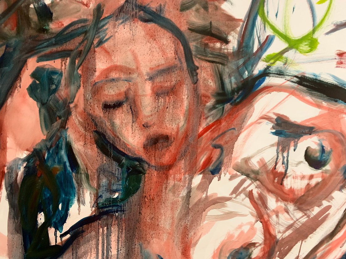A painting titled 'I Am So I Will Be 3 by Ryan  Louder' by Ryan Louder