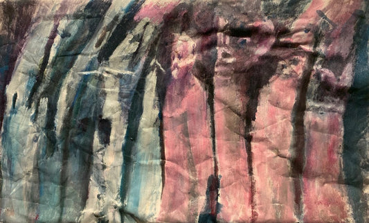 A painting titled 'REM  Intrusion Hallucination Study 6 by Ryan  Louder' by Ryan Louder