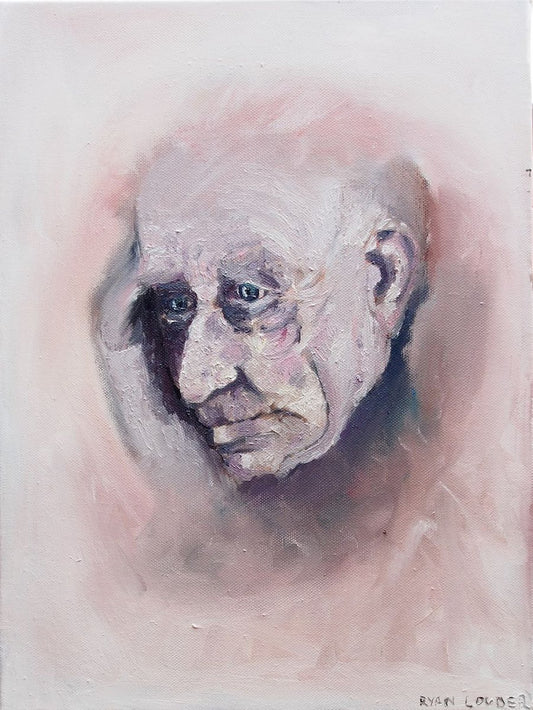A painting titled 'Theory by Ryan  Louder' by Ryan Louder