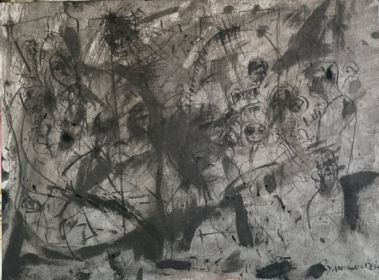 A painting titled 'Struggle of Ulysses by Ryan  Louder' by Ryan Louder