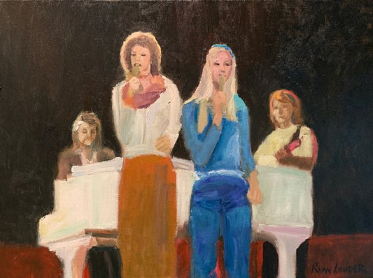 ABBA Painting by Ryan Louder