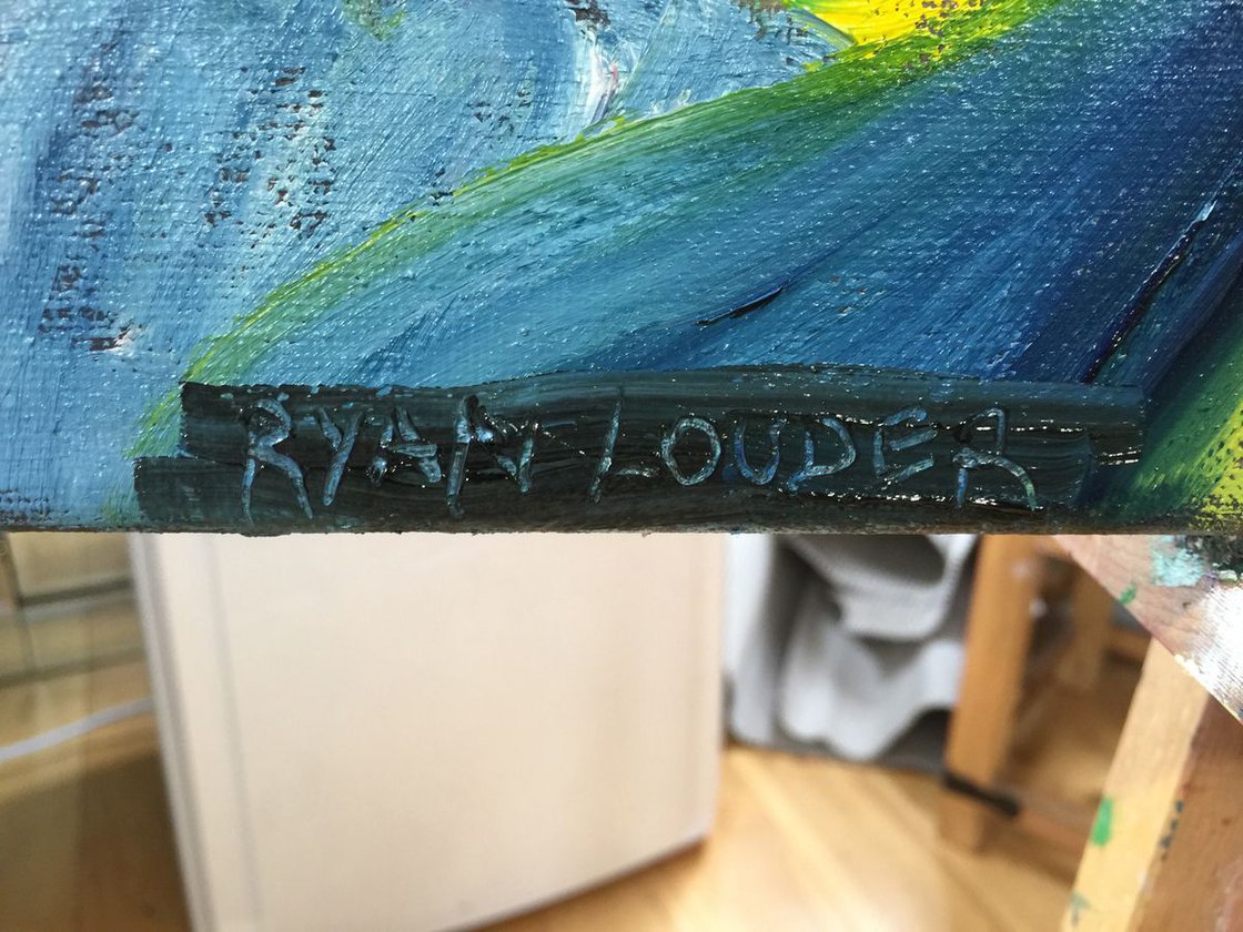 Abstract by Ryan  Louder - Sold