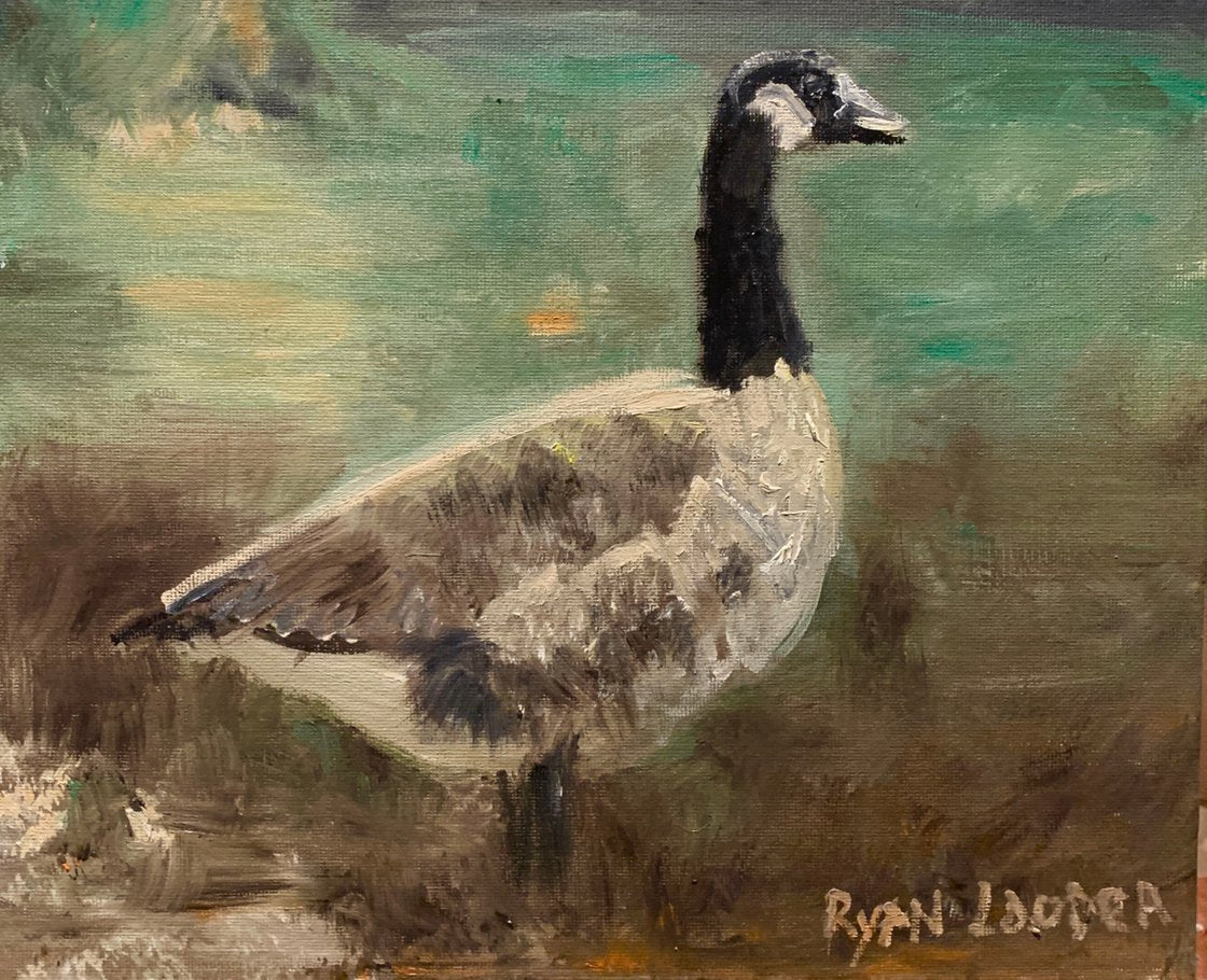 A painting titled 'In The Park 2 by Ryan  Louder' by Ryan Louder