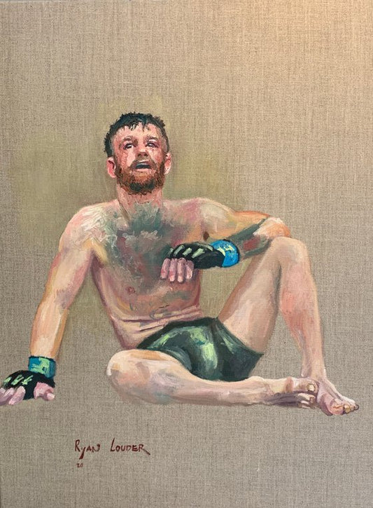 Conor McGregor Painting by Ryan Louder