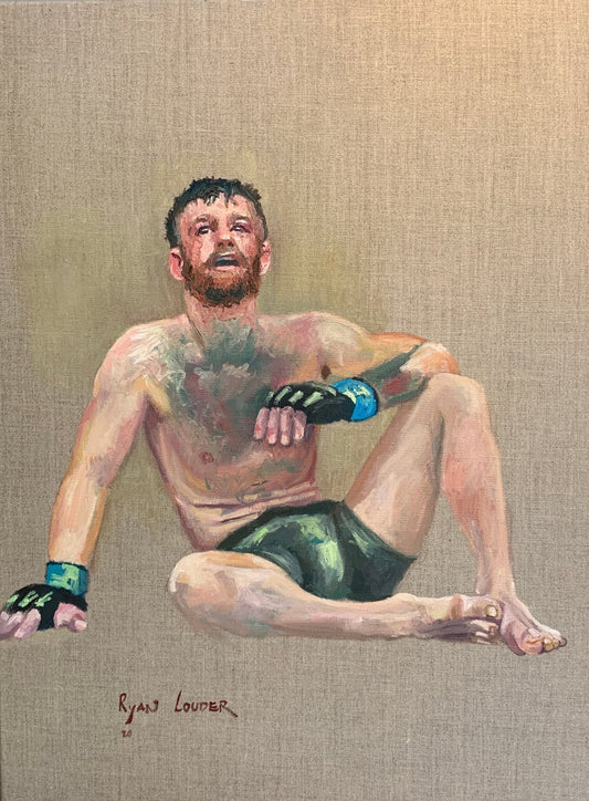 A painting titled 'Conor McGregor by Ryan  Louder' by Ryan Louder