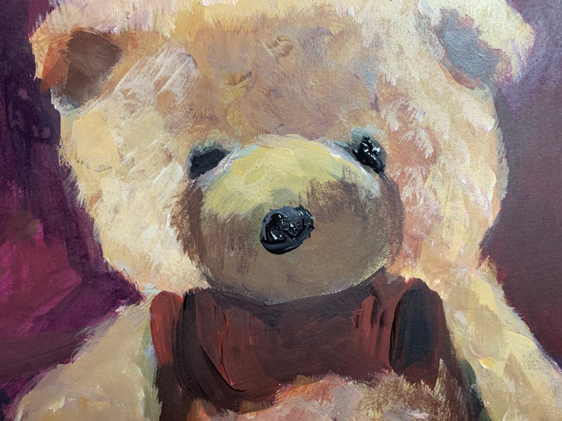 Teddy Bear by Ryan  Louder - Sold