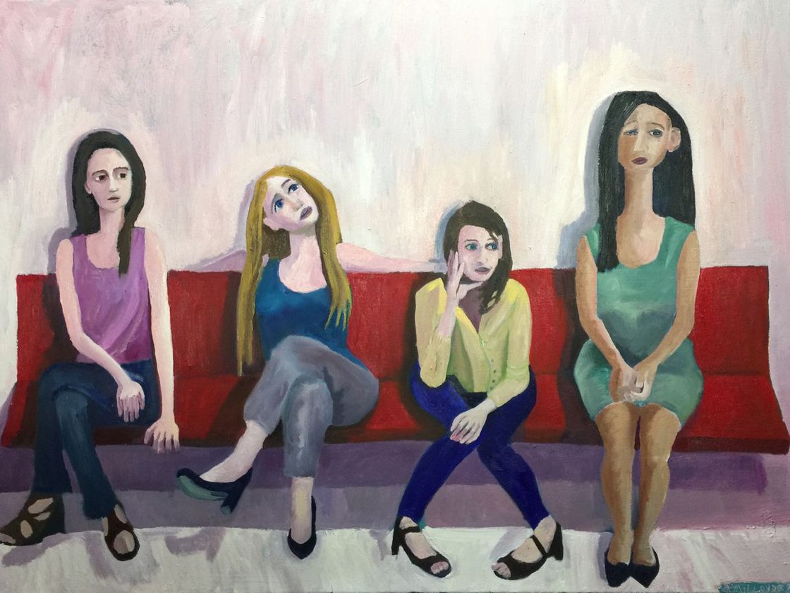 Four Women by Ryan  Louder - Sold