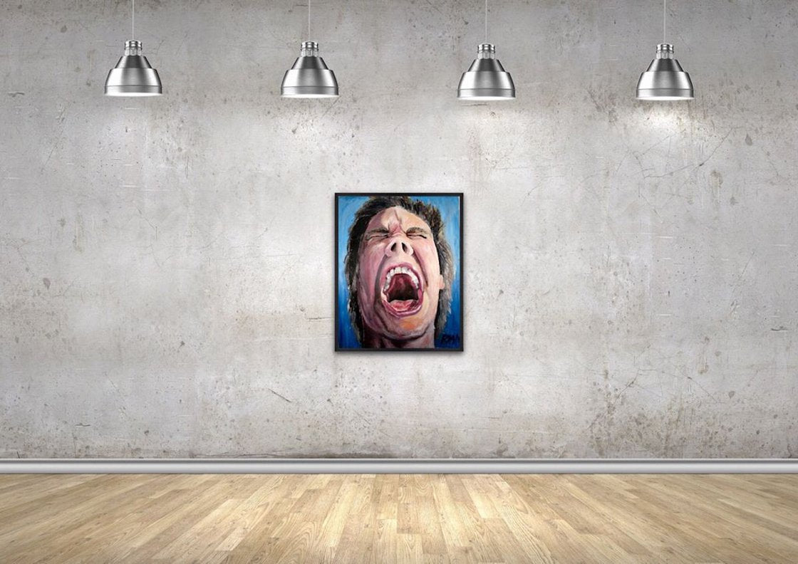 Scream by Ryan  Louder - Sold - Surreal Multi-Layered Vision - Surreal Artistic Vision