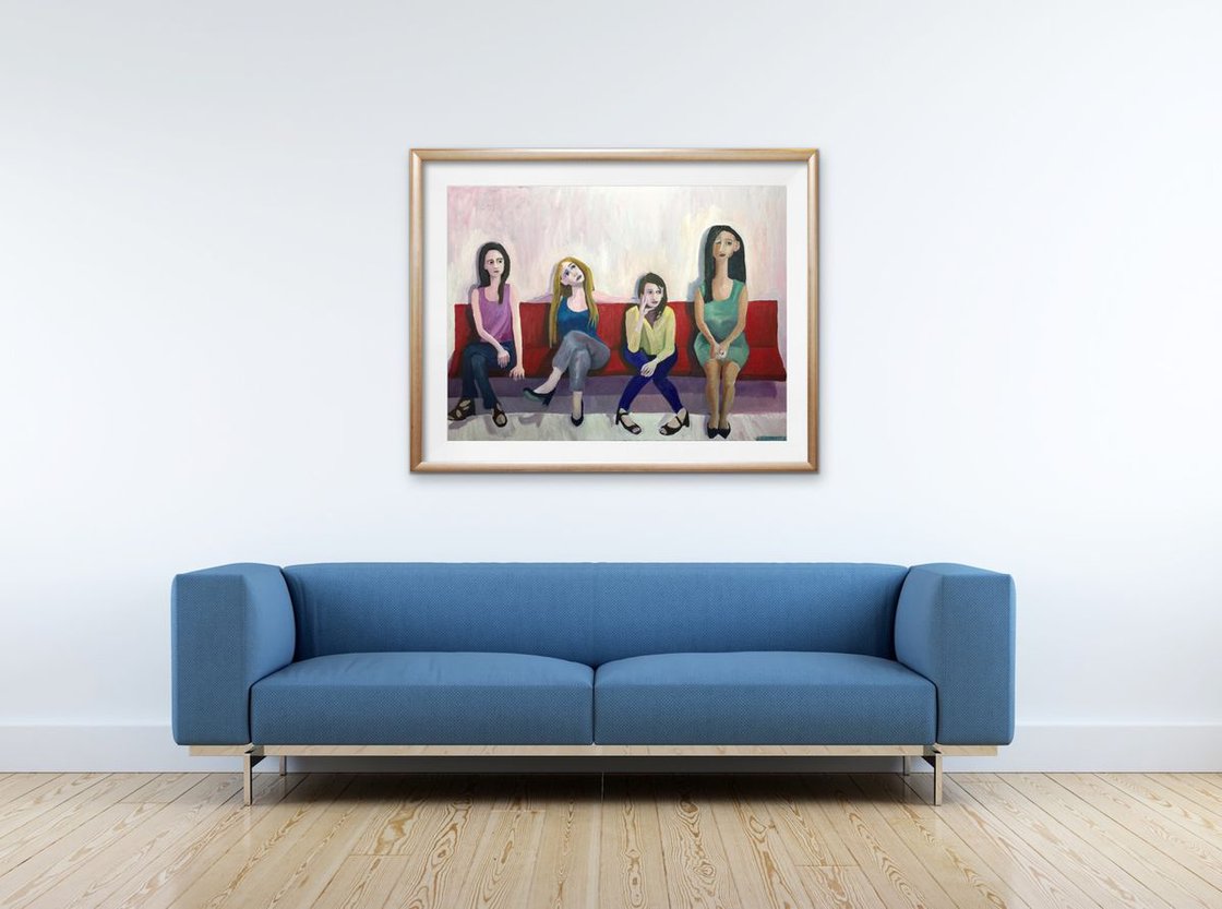 Four Women by Ryan  Louder - Sold