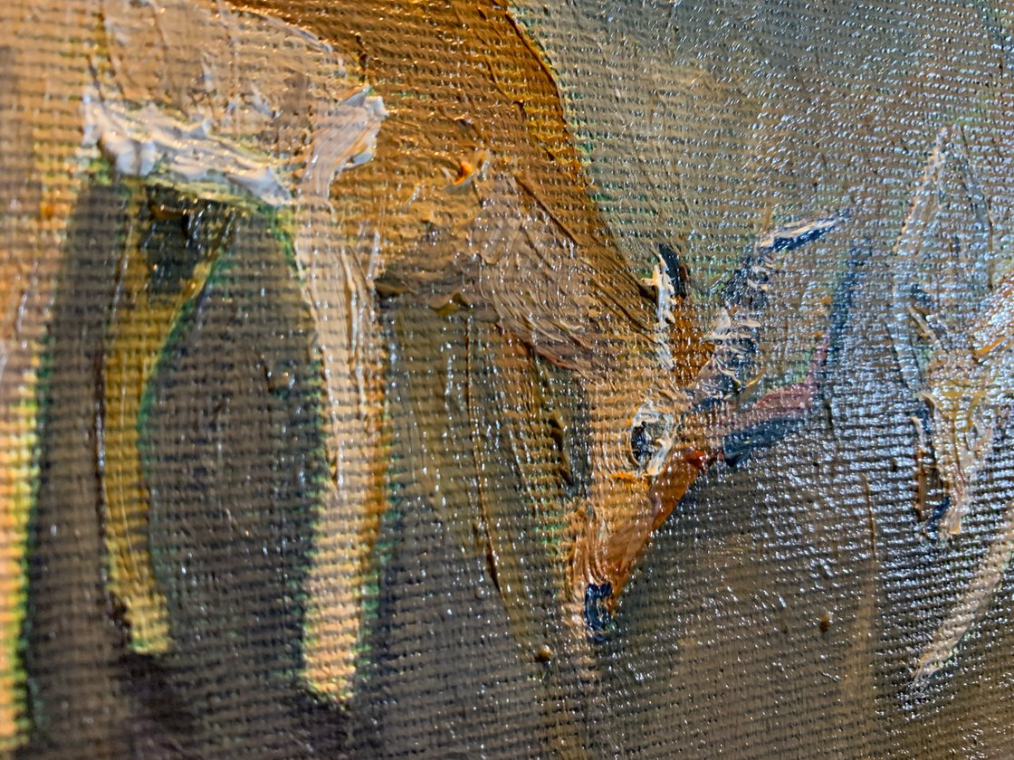 A painting titled 'Impala by Ryan  Louder' by Ryan Louder