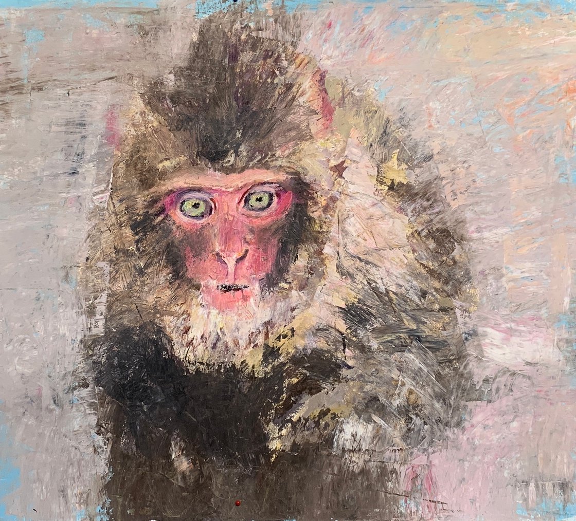 Wild Monkey by Ryan  Louder - Surreal Multi-Layered Vision - Surreal Artistic Vision