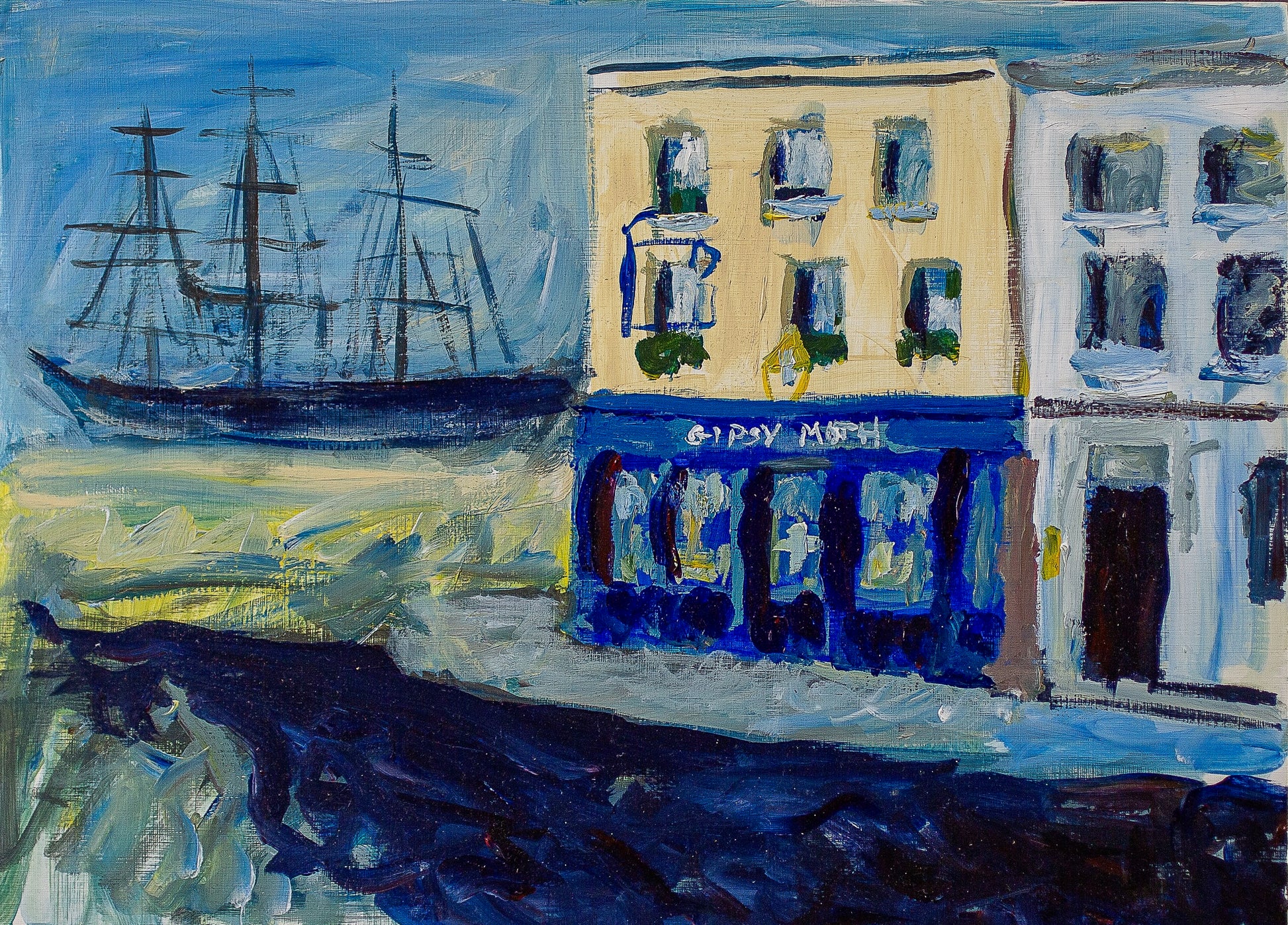 A painting titled 'The Gypsey Moth' by London Paintings