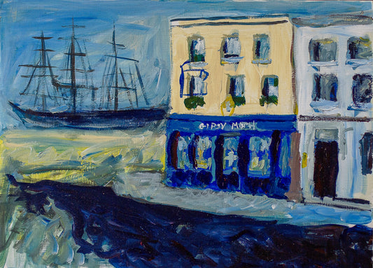 A painting titled 'The Gypsey Moth' by London Paintings
