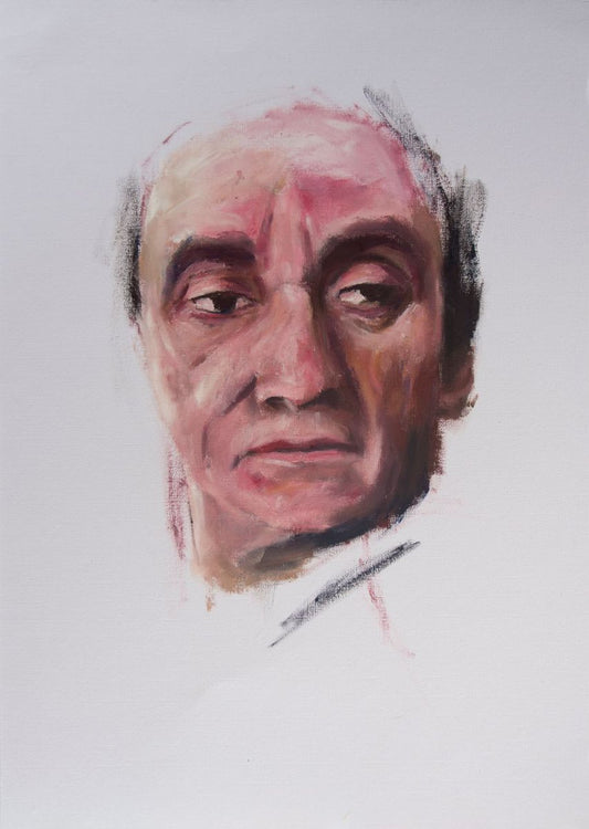 A painting titled 'Salieri Jealous of Mozart by Ryan  Louder' by Ryan Louder