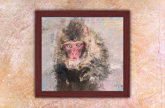 A painting titled 'Wild Monkey by Ryan  Louder' by Ryan Louder